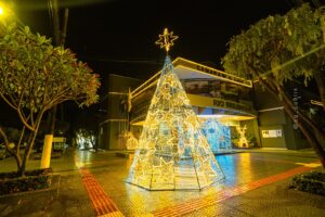 Câmara Municipal de Rio Brilhante dá início às comemorações com o acender das luzes de Natal