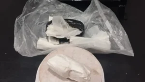 Mãe esconde cocaína em parte íntima para entregar ao filho na Penitenciária de Dourados.