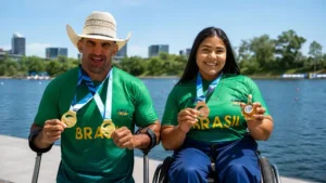 Atletas de MS conquistam três medalhas na Copa do Mundo de Paracanoagem
