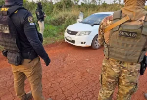 Após troca de tiros policia mata integrantes do bando de traficante mais procurado do Paraguai na região de fronteira.